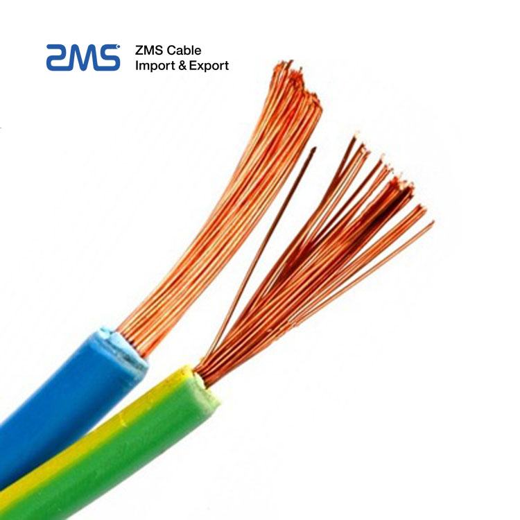 Flexible Copper PVC Insulation Multi Core Housing Electric Wires and Cable