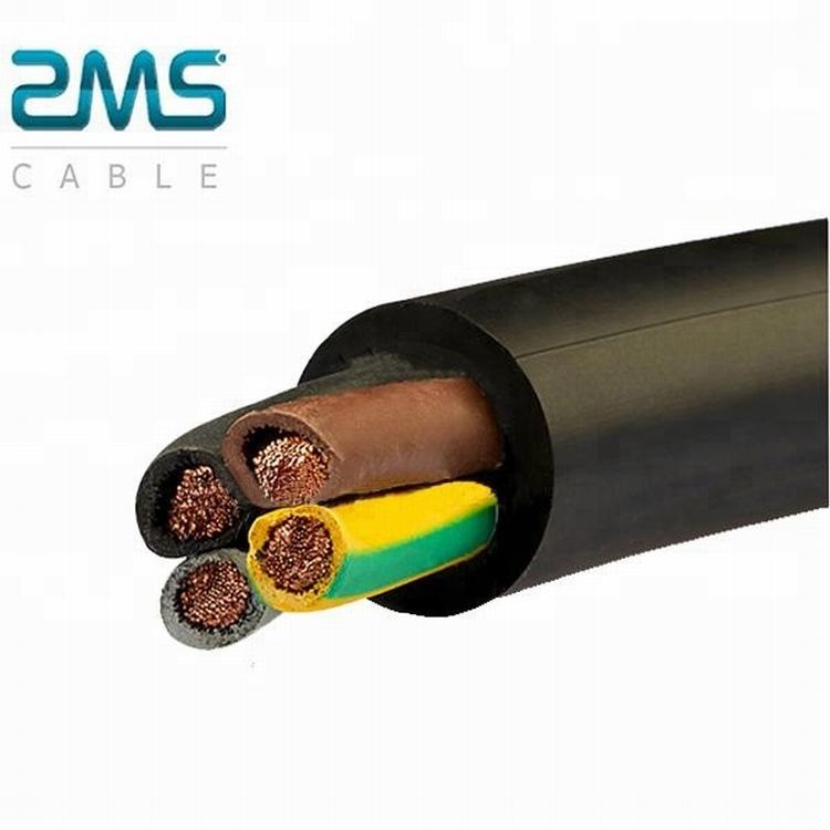 Flexible EPR Neoprene H07RN-F 3 core Rubber sheathed Cable