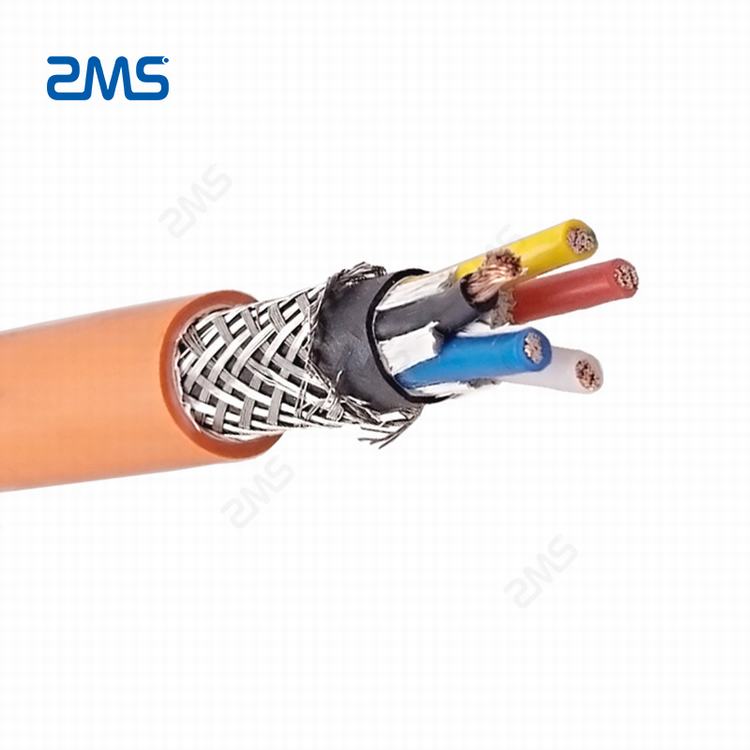 Flexibele Multicore Gevlochten Schild PVC Schede CY 4G 1.5mm Controle Kabel