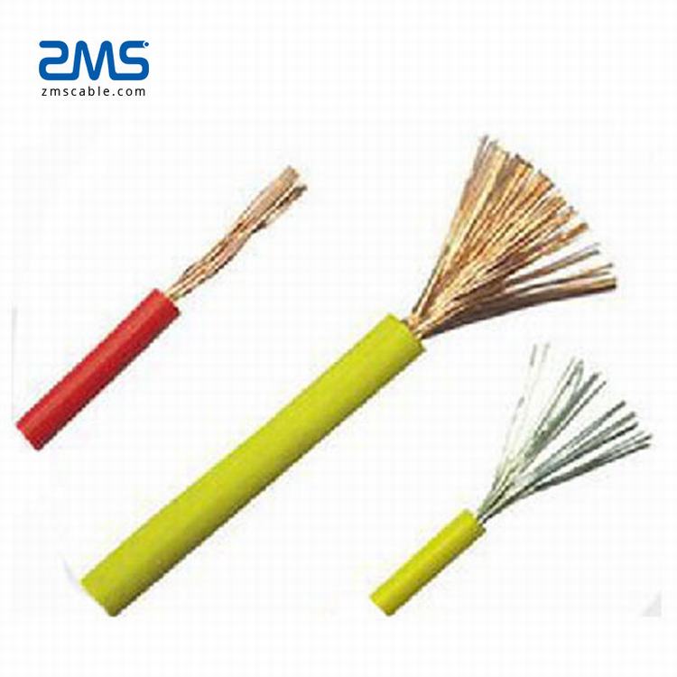 Flexible Power Cable 300/500V Copper Conductor PVC Insulated H05VV-F Cables