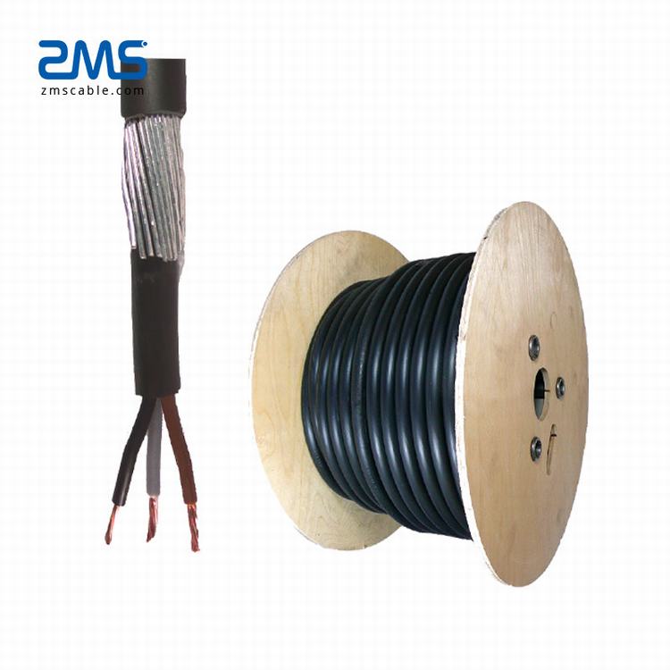 H07VV-R 450/750 V Câble de Contrôle ignifuge de gaine de PVC de conducteur de cuivre de base multiples 4*2.5MM2