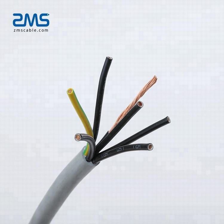 ZMS Kabel Laagspanning Koperen Geleider KVVP PVC Ommanteld Power Control Kabels