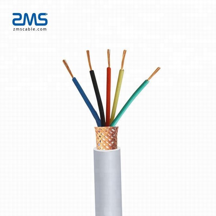 0.6/1KV Koperen Geleider PVC Isoleren Staaldraad Vlechten 3x2. 5mm2 Controle Kabel