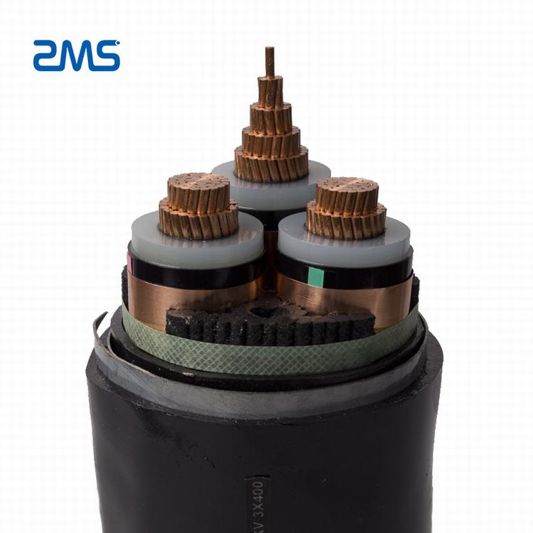 HENAN ZMS experiencia profesional de producción de aislamiento de PVC de alta tensión Cable de alimentación de cobre