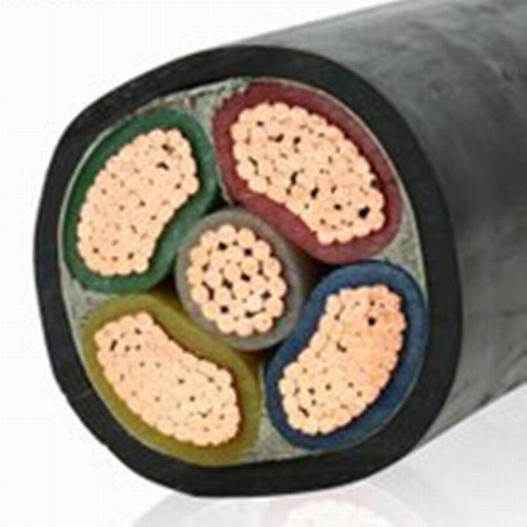 ZMS สายแรงดันไฟฟ้าต่ำ 5 Core ตัวนำทองแดง XLPE ฉนวน PVC Sheathed หมายเลขรุ่น: YJV 0.6/1KV Underground ไฟฟ้าสายไฟ