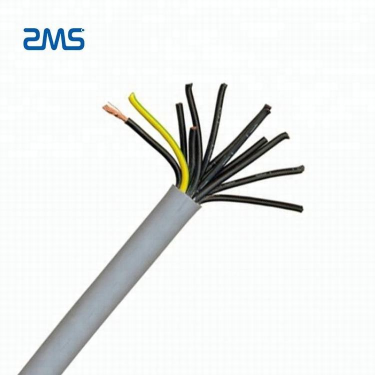 KVV / KVVP Rated Voltage 450/750V Copper Conductor PVC Insulated Screened Control Cable