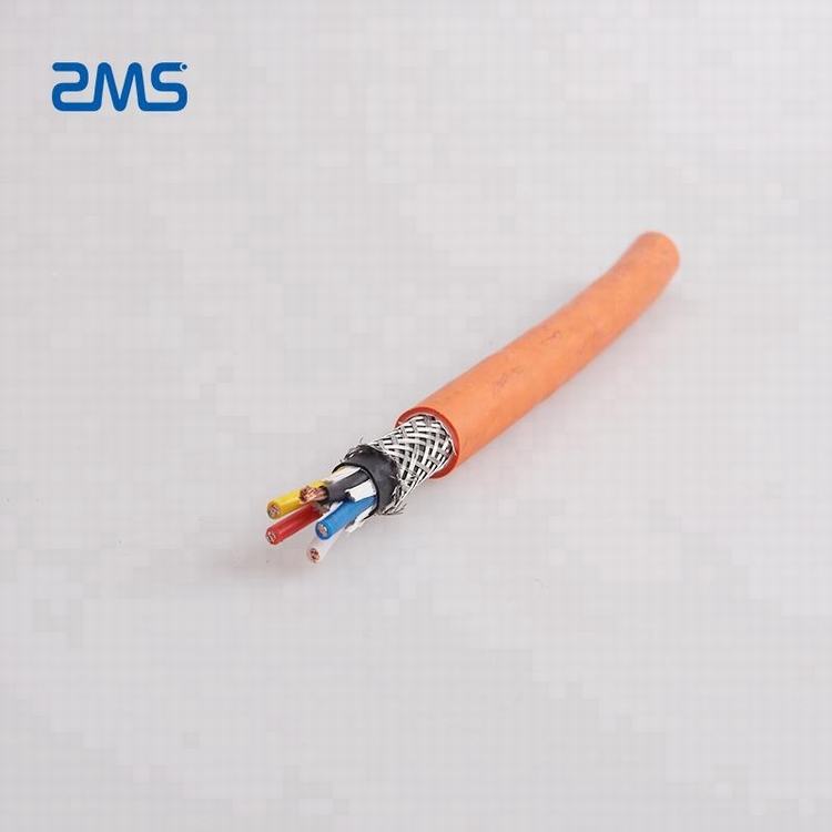 Низкое напряжение медный проводник 450/750 В XLPE/ПВХ изоляции экранированный и бронированный кабель управления