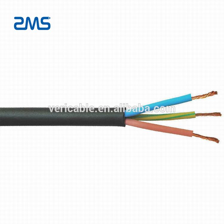 RVV Low Voltage Rubber XLPE Insulation PVC Sheath Copper Wire Control Cable