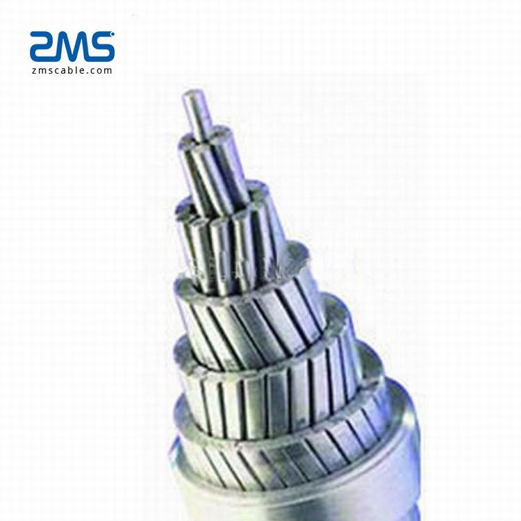 ZMS Cable de alta tensión de la línea aérea duro dibujado Conductor de aluminio/AAC/AAAC/ACSR bulbo/foco Conductor de Cable de alimentación