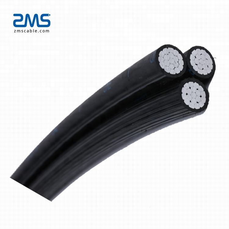 ZMS Cable Al Conductor XLPE Insulated 1kV Low Voltage Aerial Bundled Cable ABC Cable