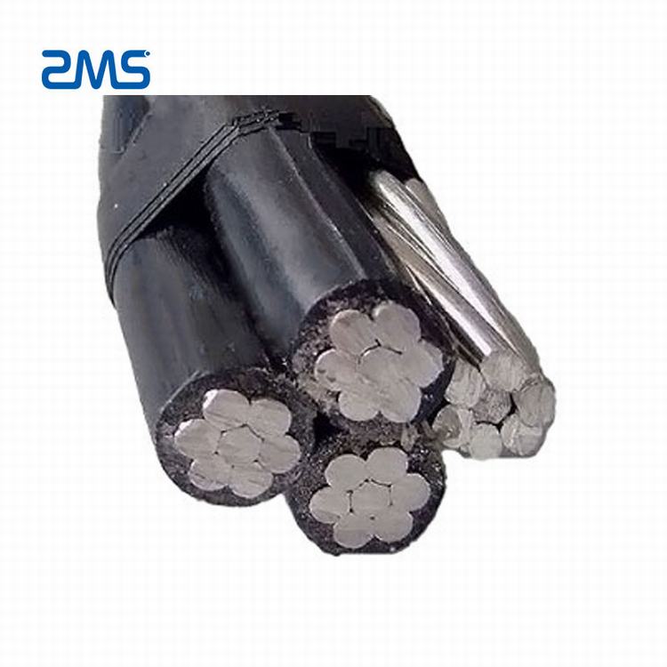 High Quality 4 Core Abc Cable Rubber Overhead Insulated Power Cable