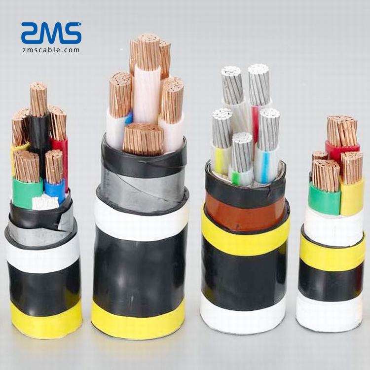 Kualitas Tinggi Tegangan Rendah Cu/AL/XLPE/PVC 4 Core 95 Mm Kabel Listrik