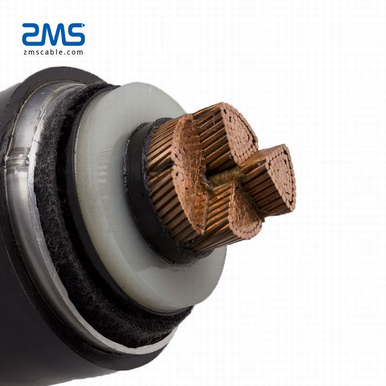 Высокое напряжение мощность кабель с XLPE изоляции большой раздел высокой передачи мощность 1*1000mm2