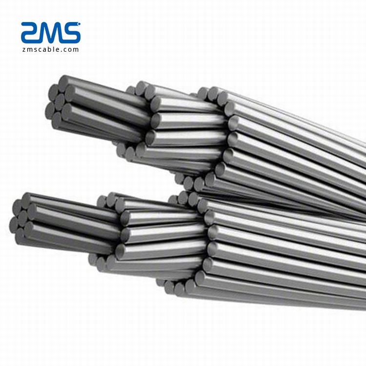 High quality ACSR aluminum stranded conductor with steel reinforced