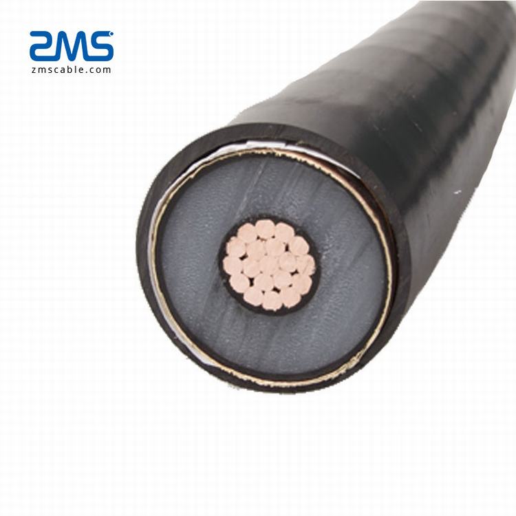 Venta caliente Cables de alimentación de núcleo único de media tensión Cable para la transmisión eléctrica