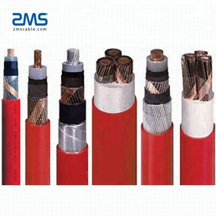Venta caliente 1-5 core de baja tensión Cable de alimentación de cobre de aluminio Conductor XLPE aislamiento de PVC
