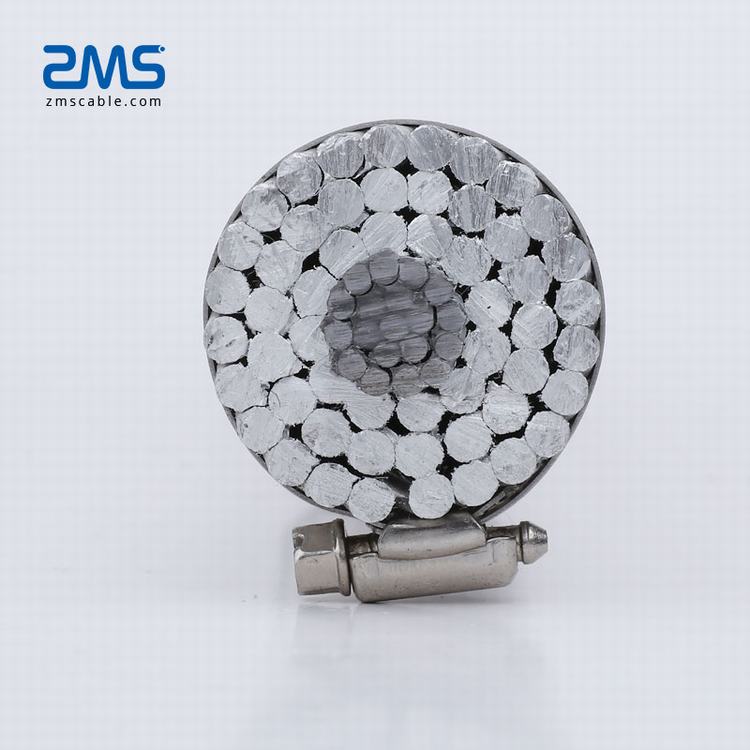 IEC 61089 Standard  galvanized steel wire acsr wolf conductor Acsr Cable for acsr 70mm2 Power Distribution aaac conductor