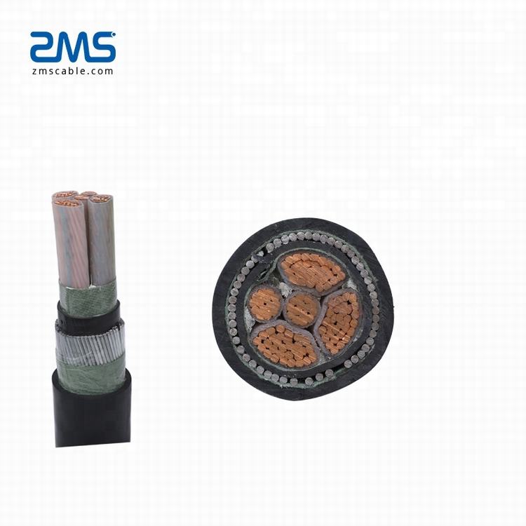 IEC padrão DAS BS yjv 4x2.5 cabo de aço blindada cabo elétrico
