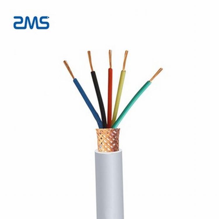 IEC CE Disetujui 6 Mm PVC Isolasi Padat Terdampar Fleksibel Kawat Listrik