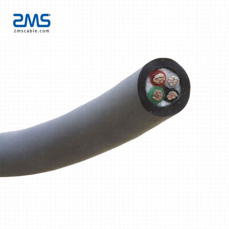 IEC Qualità rivestito di gomma cavo flessibile del silicone ZMS Produttore di Cavi di gomma cavo di saldatura