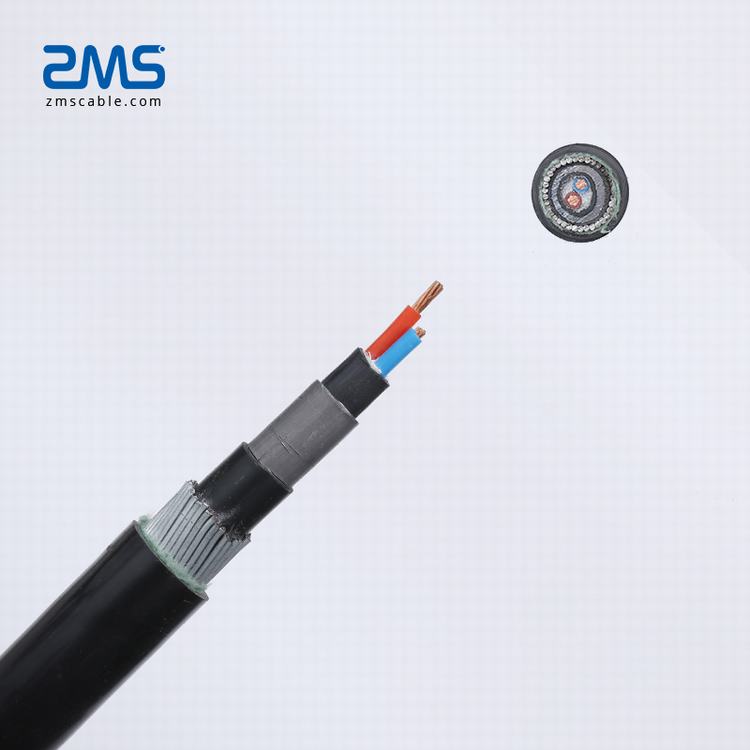 Norme IEC blindé swa câble d'instrument 300/300v rvvp câble de contrôle Qualité Meilleur Prix Câble ZMS Fabricant