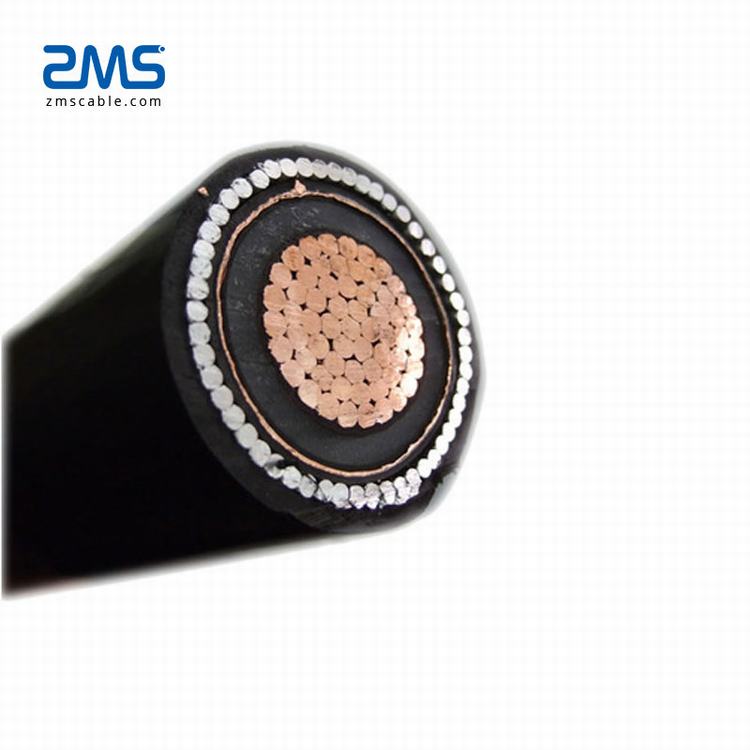 IEC60502 Sertifikasi 1*95mm2 Konduktor Tembaga Listrik Tegangan Menengah Kabel
