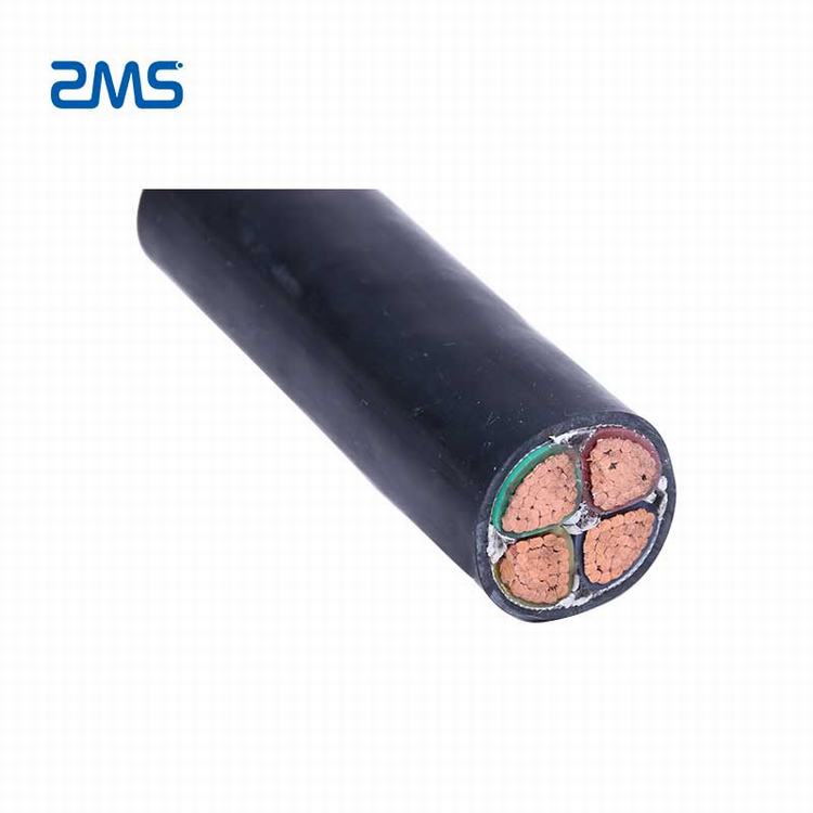 LV cable Four cores copper conductor NYY cable 0.6/1KV