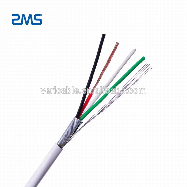 De bajo voltaje 5*0.75mm2 Conductor de cobre con aislamiento de PVC cubierta de PVC CWBS Cable de Control
