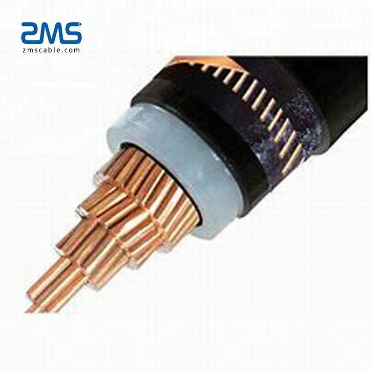 Baja tensión Conductor de cobre de alambre de XLPE aislado BS5467 SWA Cable de alimentación