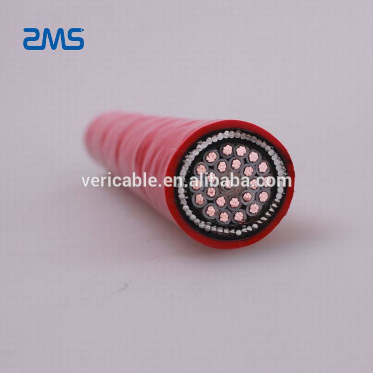 Low Voltage Multi-core Aluminum Conductor XLPE Insulated Armoured Control Cable