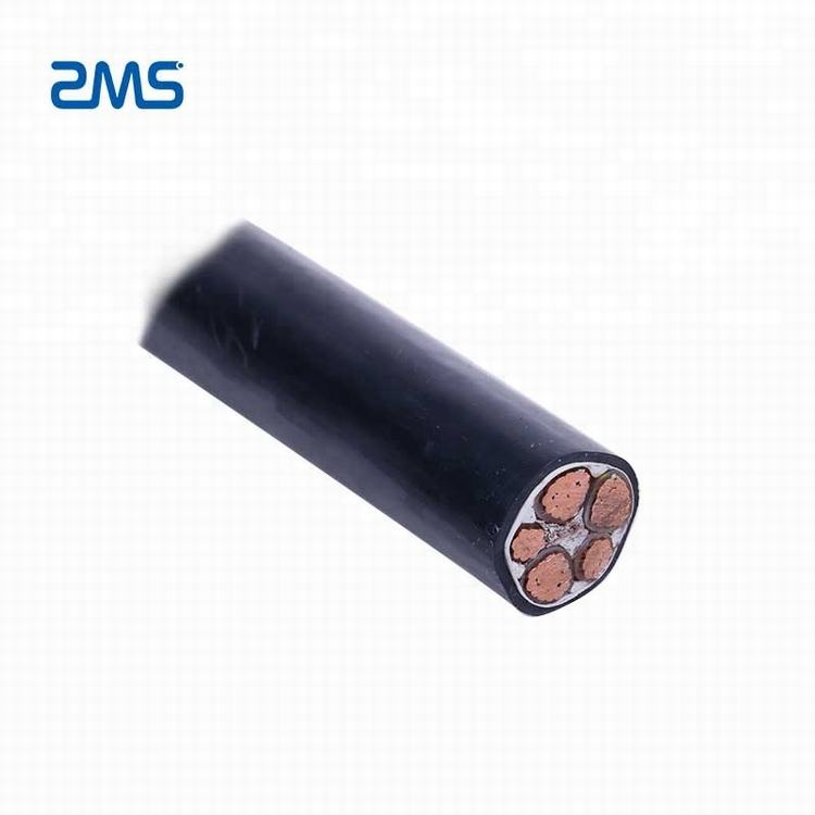 Low Voltage XLPE Insulated PVC sheath Electrical Cable copper core ZR YJV power cable