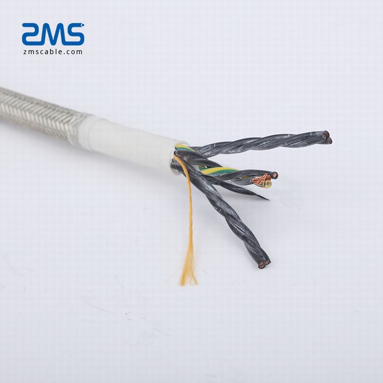 Low voltage pvc flexible copper wire multi core 2.5mm electric control cable