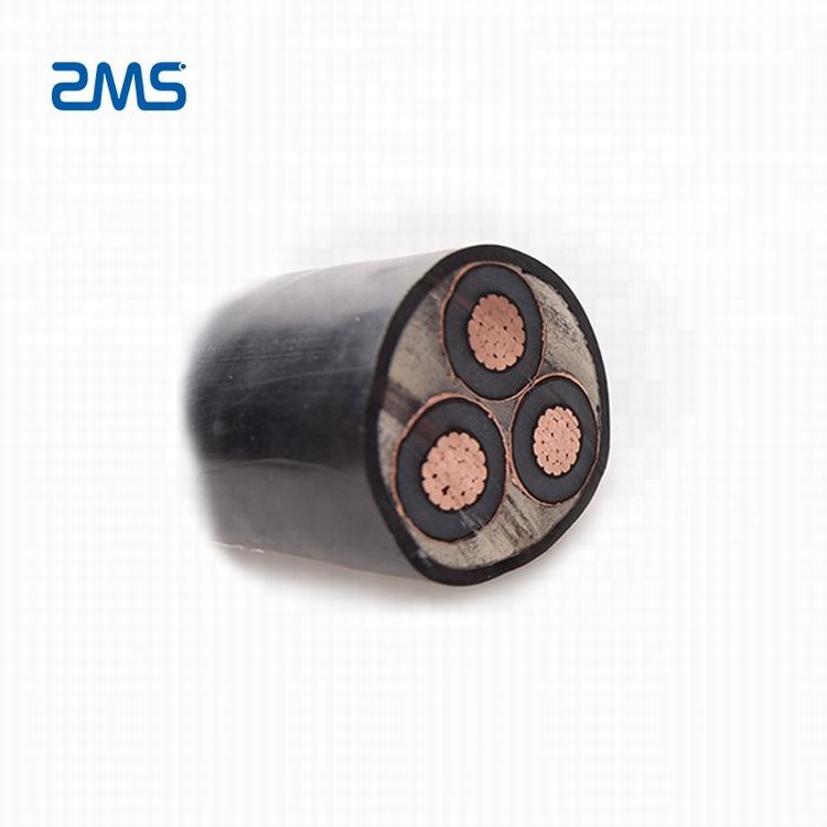 MV LV CU AL Conductor XLPE PVC Insulation Steel Wire / Tape Armoured Underground Cable