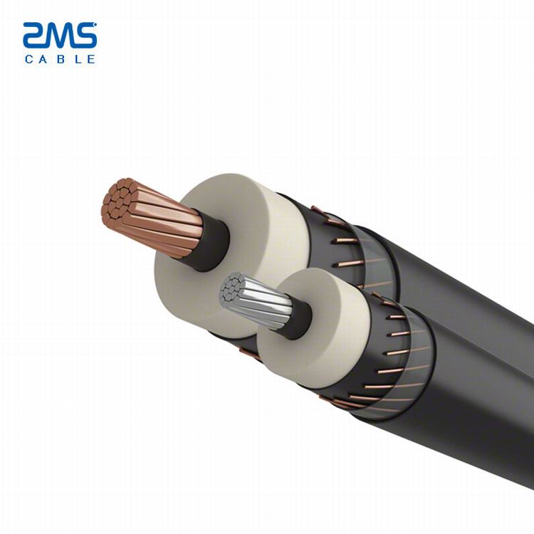 Moyenne Tension En Aluminium Conducteur XLPE Isolation PVC Gaine Câbles D'alimentation Blindés