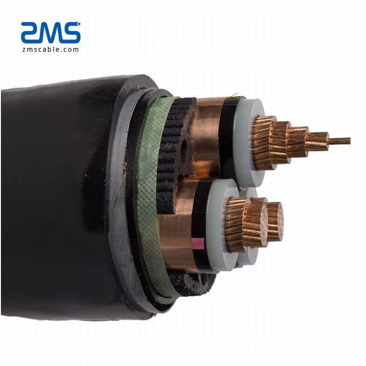 Medium Voltage Electric Power Cable CU/AL Conductor XLPE Insulation Cables