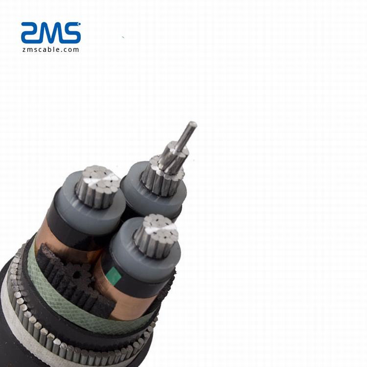 Câble D'alimentation moyenne Tension Câble En Aluminium de Cuivre 6/10kv 50mm2 70mm2