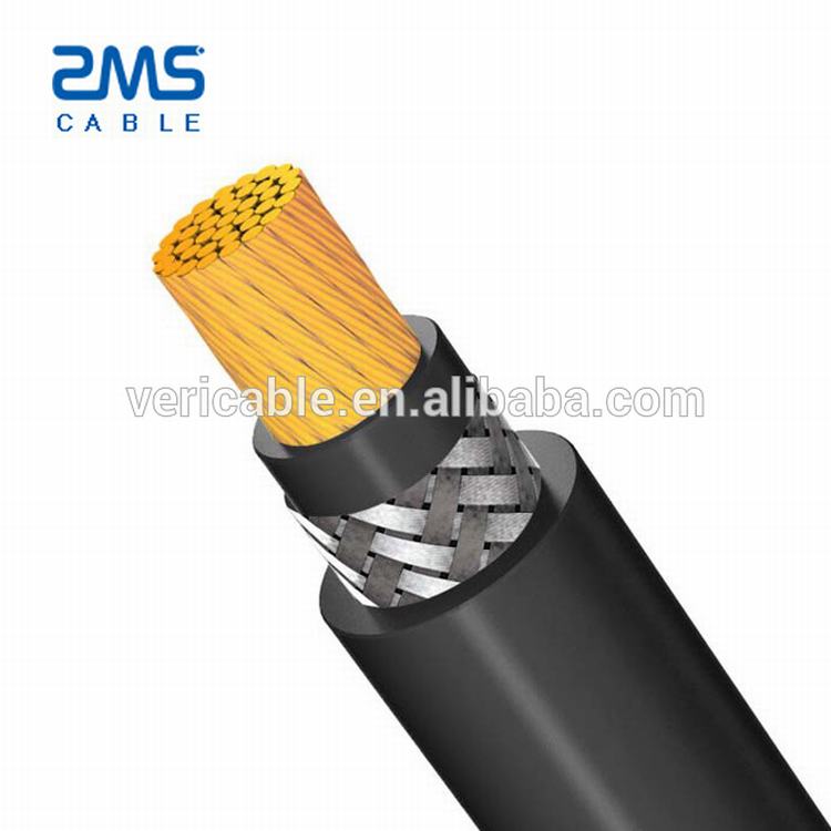 Media Tensión 11kV 33kV aislamiento XLPE subterráneo 70mm2 3 núcleo del cable de alimentación