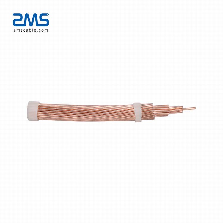Overhead Copper Bare Cable Transmission Electric Wires 50mm