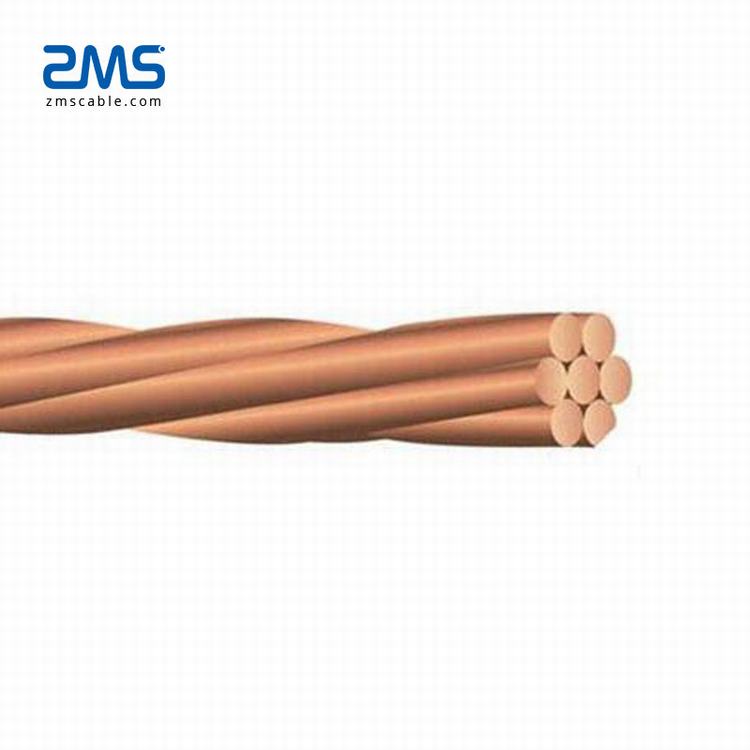 Overhead Power Cable 50MM2 Bare Copper Cable Wire