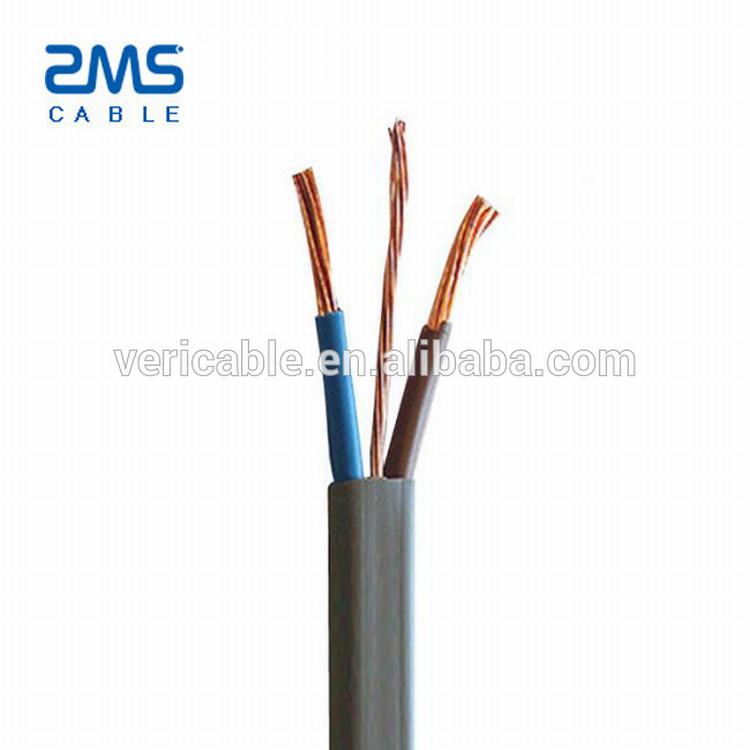 RY 3*4mm2 銅コア Pvc 絶縁とシース柔軟な低電圧制御ケーブル