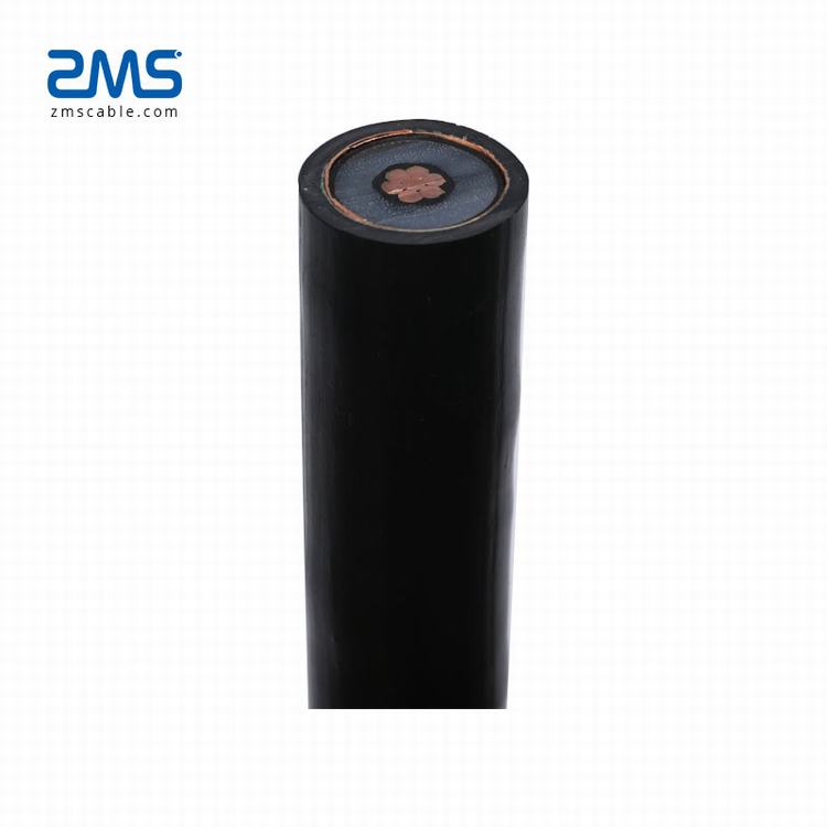 Single core XLPE insulated PVC sheathed medium voltage power cable