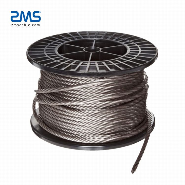 Steel core support green wire GB 1179 IEC 60189  stranded aluminum stranded wire steel core 300/25mm