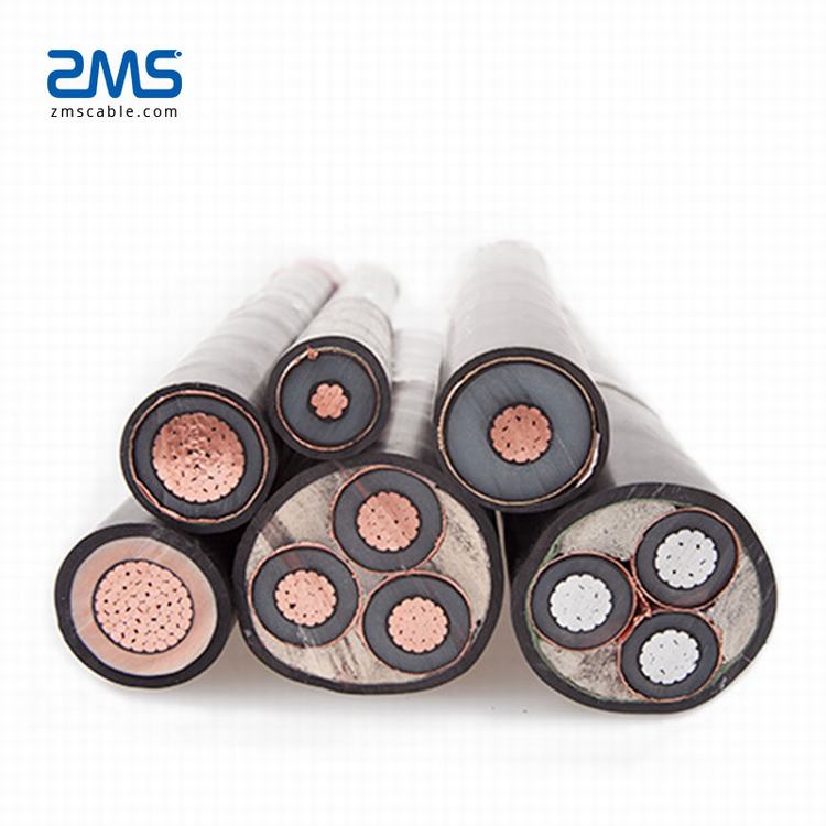 Underground Electric Power Cable Medium Voltage Wires used for Power Station