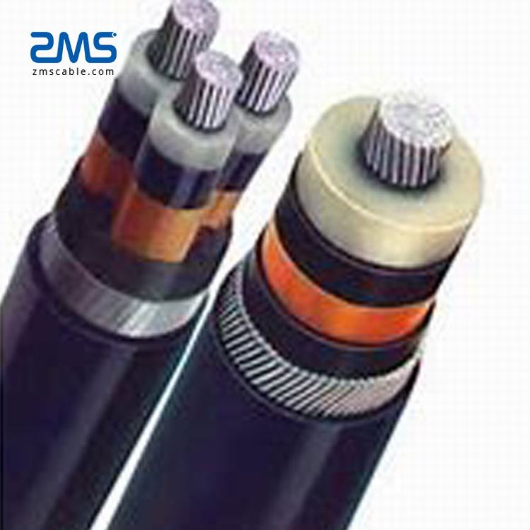 XLPE de cobre aislado de PVC/vaina eléctrica/energía eléctrica Cable de alambre