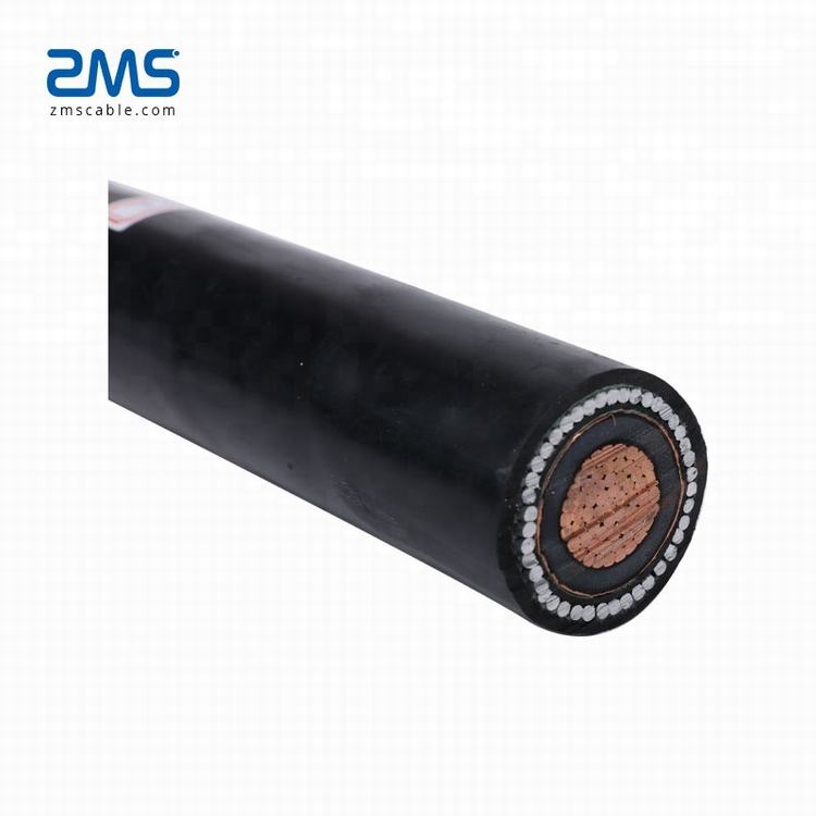 XLPE Insulation PVC Sheath Medium Voltage Single Core 150mm2 Copper Conductor Power Cable