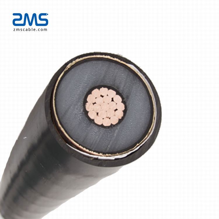 XLPE Power Cables Copper Conductor Single Core Medium Voltage Cable