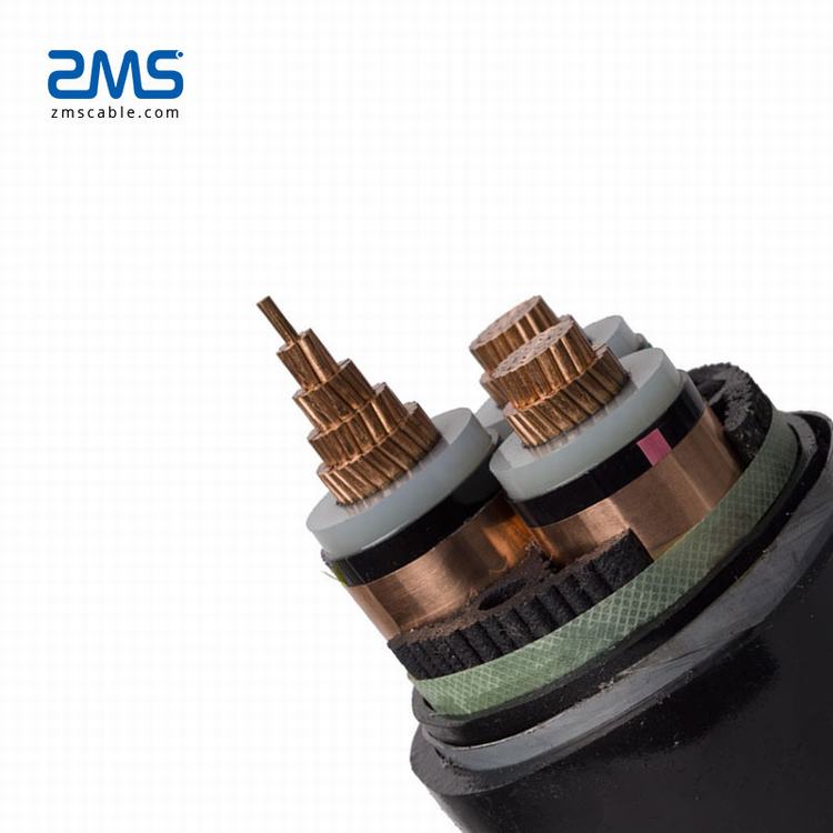 ZMS Kabel 15KV 3*300mm2 Koperen Geleider XLPE Isolatie SWA Gepantserde Stroomkabel