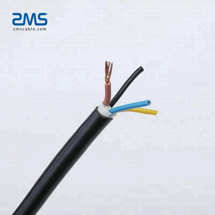 Zms-kabel BVV PVC Isolierte PVC Mantel 4*2.5mm2 Kupfer Core Control Kabel