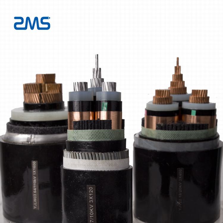 ZMS Medium Spannung Kabel Preis Liste 70mm2 95mm2 Kupfer Leiter Vpe-isolierung