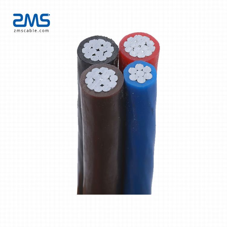 ZMS hot sale 11kV abc cable 3 Core Type B (armoured) Steel Catenary abc HENAN cable